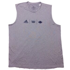 ADIDAS FAU Owls Football Tank Top Sleeveless Shirt Team Issue Gray XL